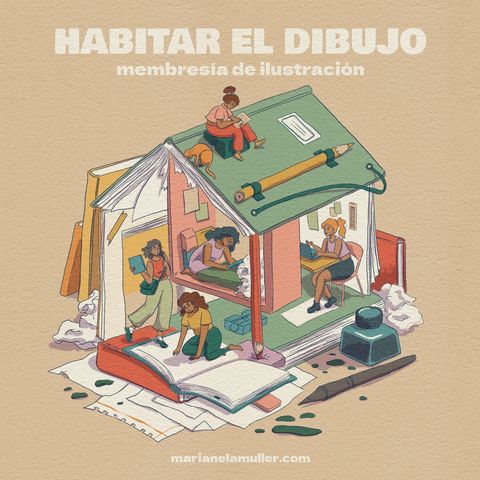 HABITAR EL DIBUJO · Membresía en ilustración