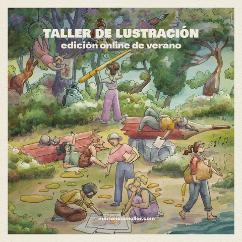 Taller de verano: ilustración y dibujo online