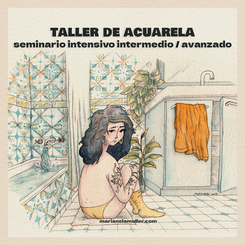 Seminario intensivo de acuarela, color y texturas