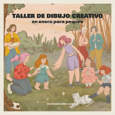 Taller de dibujo creativo para chicos y chicas 