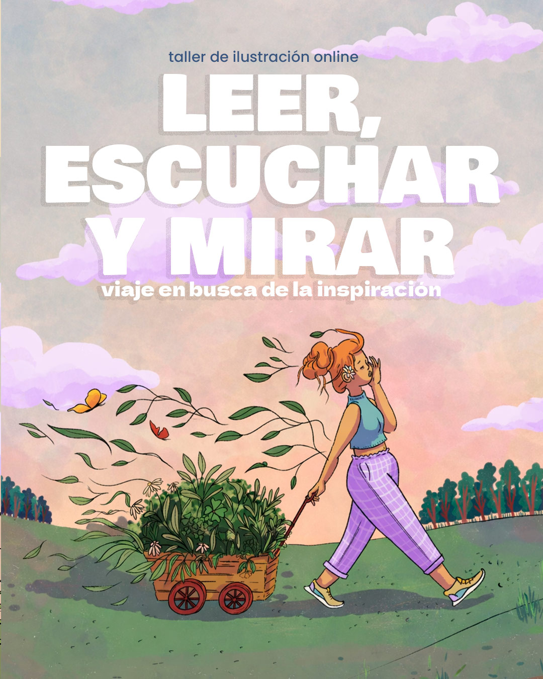 taller de ilustración leer mirar y escuchar cine musica y leteratura dibujados