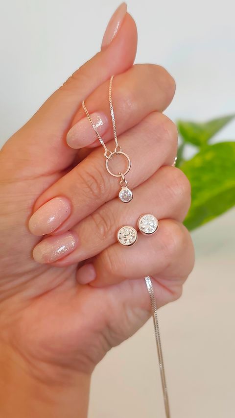 Combo punto de luz círculo 