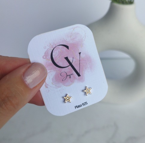  Mini estrellas Plata 925
