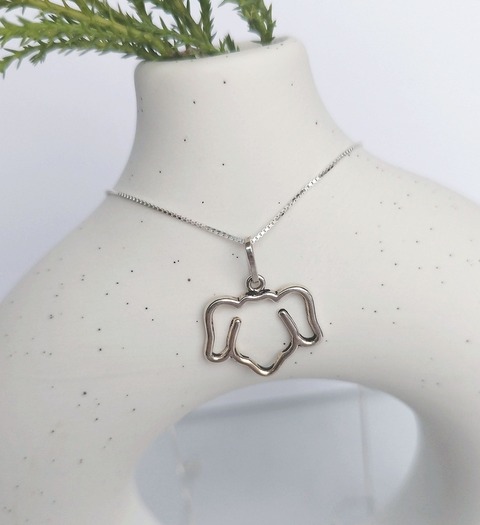  Conjunto perrito en plata 925