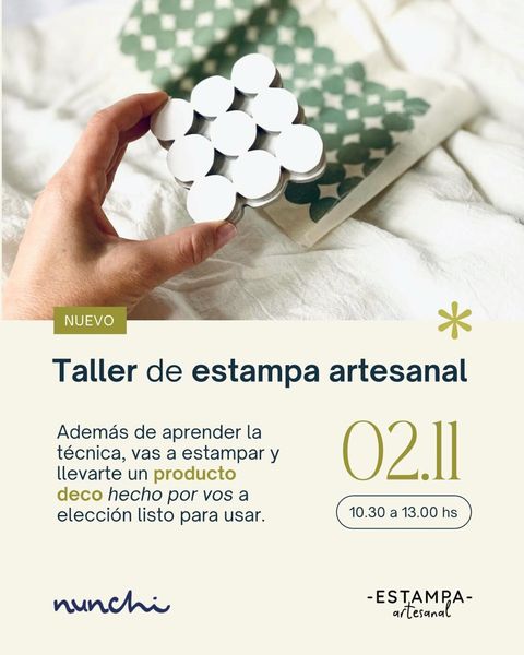 SEÑA - Taller de Estampa Artesanal - Noviembre2025