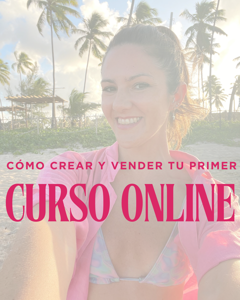 CREA y VENDE tu CURSO Online - PRE VENTA