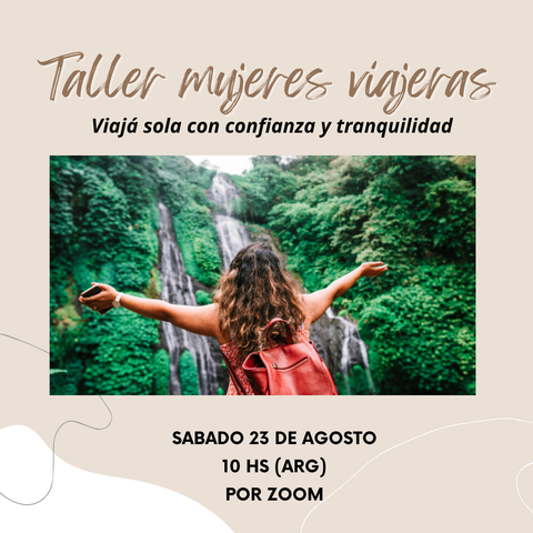 Taller MUJERES VIAJERAS