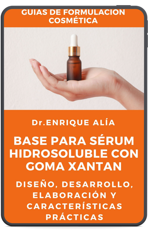 BASE PARA SERUM HIDROSOLUBLE CON GOMA XANTAN