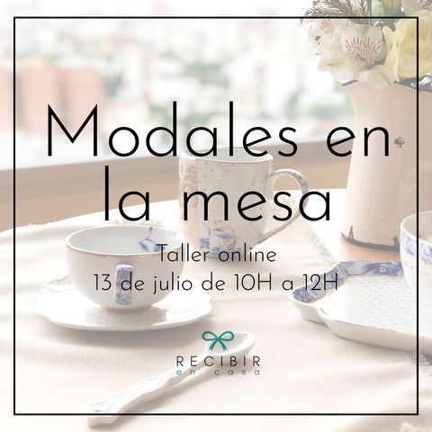 MODALES EN LA MESA