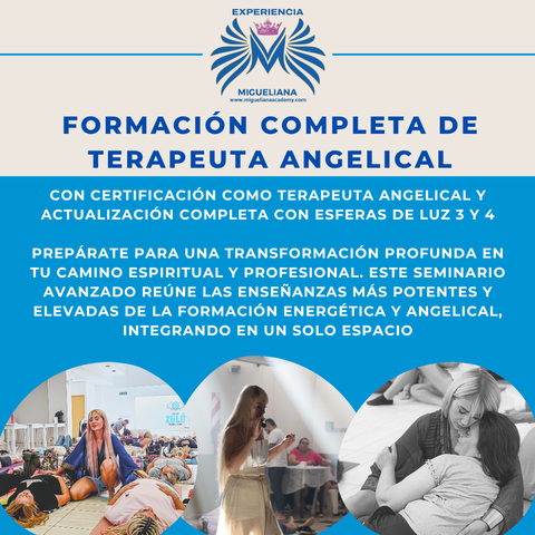 FORMACIÓN COMPLETA DE TERAPEUTA ANGELICAL