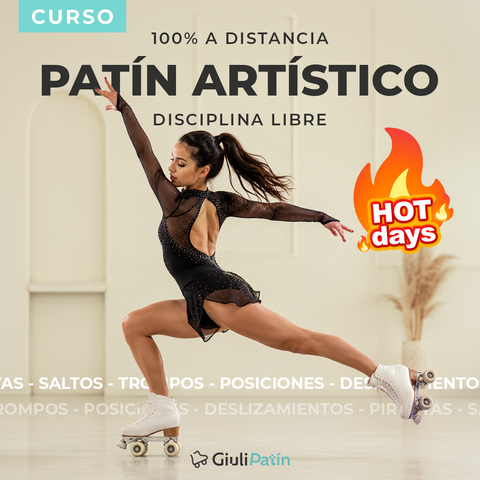 Patín artístico sobre ruedas - Disciplina Libre