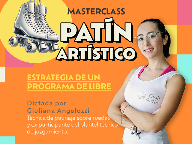 Masterclass Patín artístico - Estrategia de un programa de Libre