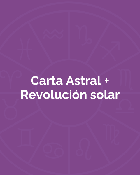 Carta Astral + Revolución Solar