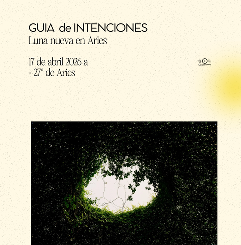 GUÍA DE INTENCIONES- LUNA NUEVA EN ARIES