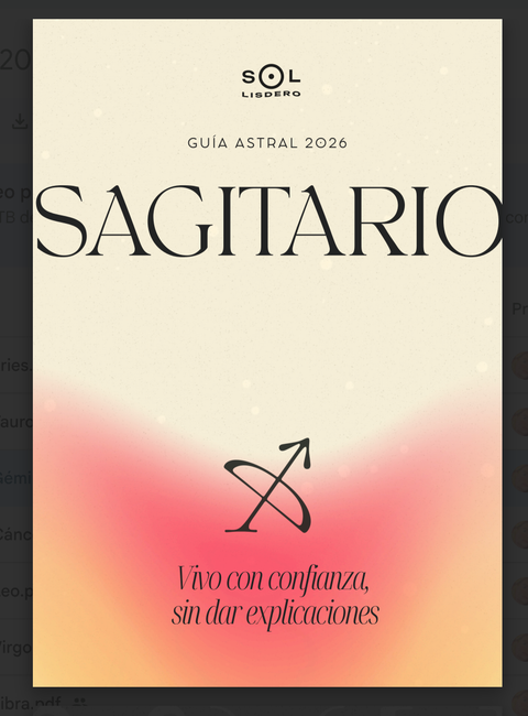 HOROSCOPO SAGITARIO