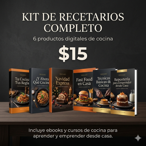 Kit Recetas completas