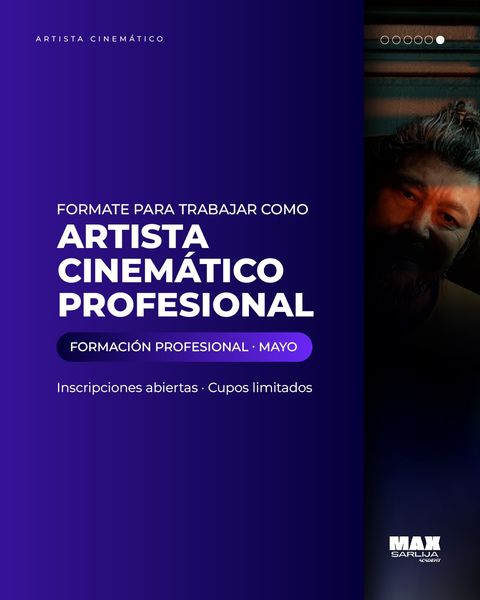 Formación Profesional De Artista Cinemático Cinematic Artist