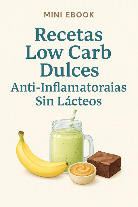 MINI RECETARIO LOW CARB SIN LACTOSA