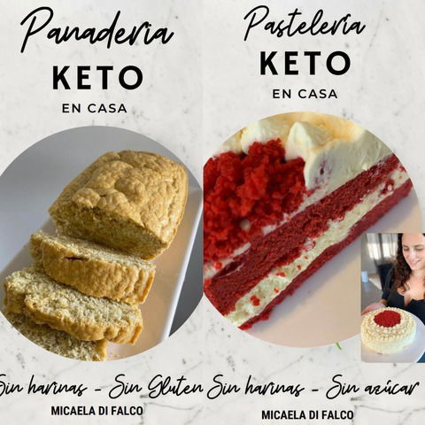 COMBO PANADERIA KETO + PASTELERIA KETO