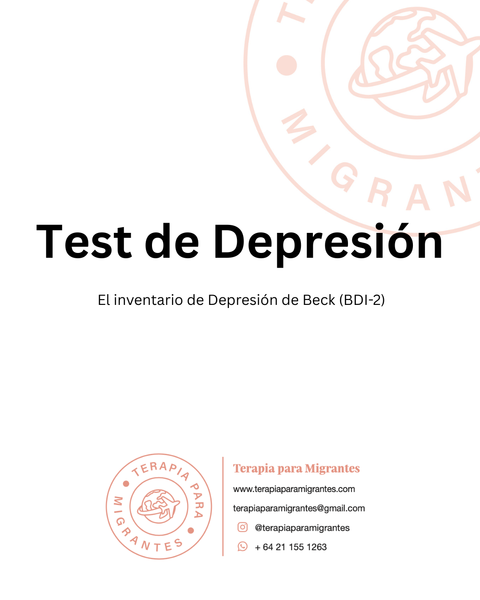 Test de Depresión
