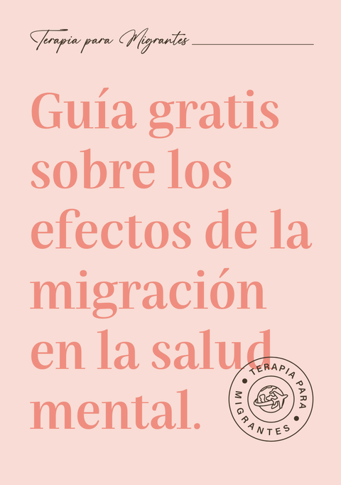 Guía Gratis SALUD MENTAL Y MIGRACION