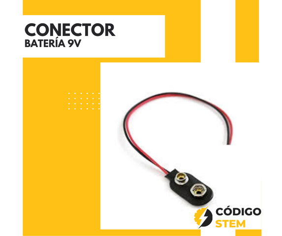 Conector de Batería 9V