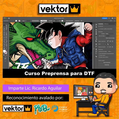 Preprensa para impresión DTF