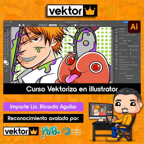 Vektoriza en illustrator