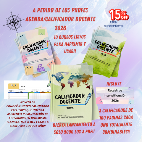 Agenda /Calificador Docente 2026