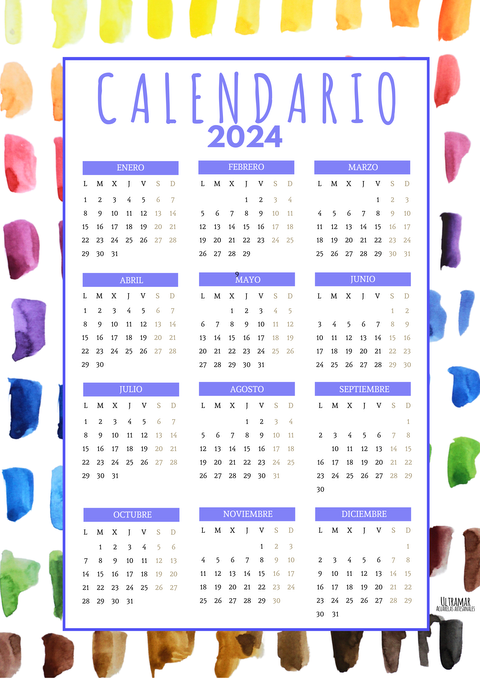 Calendario 2024