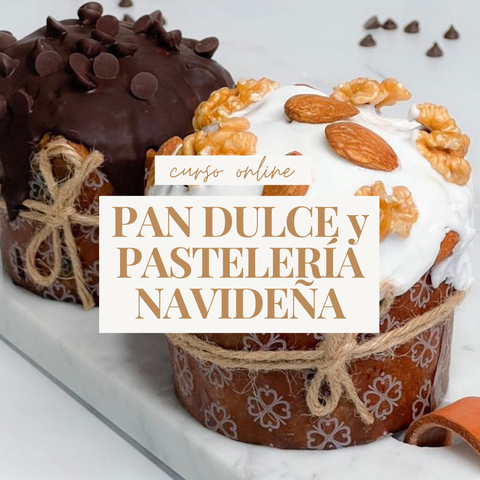 Curso online: Pan dulce y pastelería navideña
