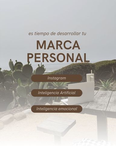 Marca personal en Instagram: Estrategia, IA y bienestar para tu éxito online