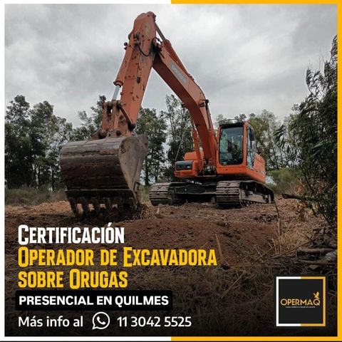 OPERADOR DE EXCAVADORA SOBRE ORUGAS 2026