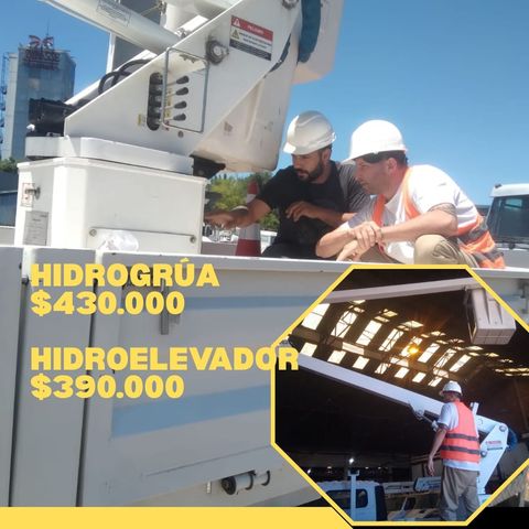 HIDROGRÚA e HIDROELEVADOR (se capacita por equipo)