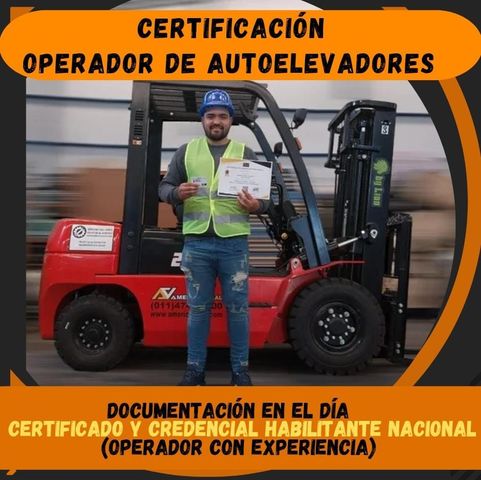OPERACIÓN SEGURA DE AUTOELEVADOR POR RN 960/15 S.R.T (Operador con experiencia)