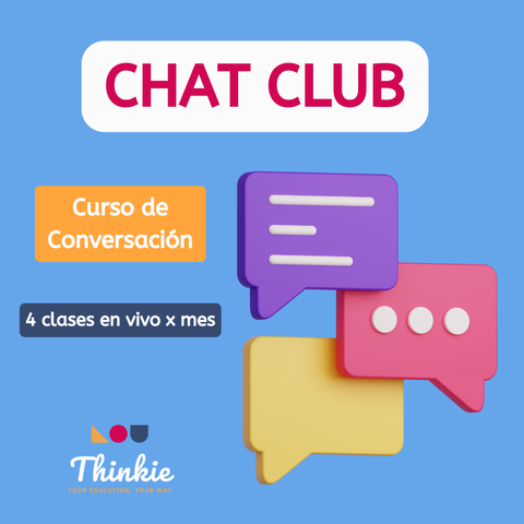 Chat Clubs | 4 clases en vivo mensuales