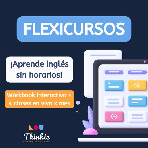 Flexicurso | 4 clases en vivo mensuales