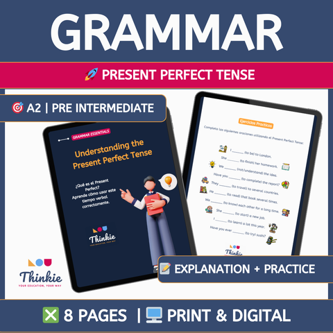 [Guía rápida] Present Perfect Tense – Aprende a usarlo con ejemplos y ejercicios