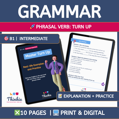  [Guía práctica] Phrasal Verb: TURN UP  – Aprende a usarlo con confianza