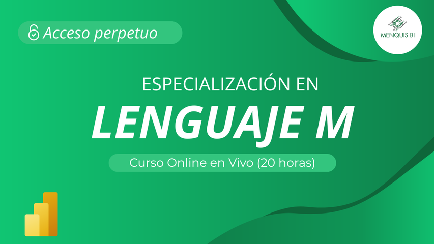 Especialización en Lenguaje M