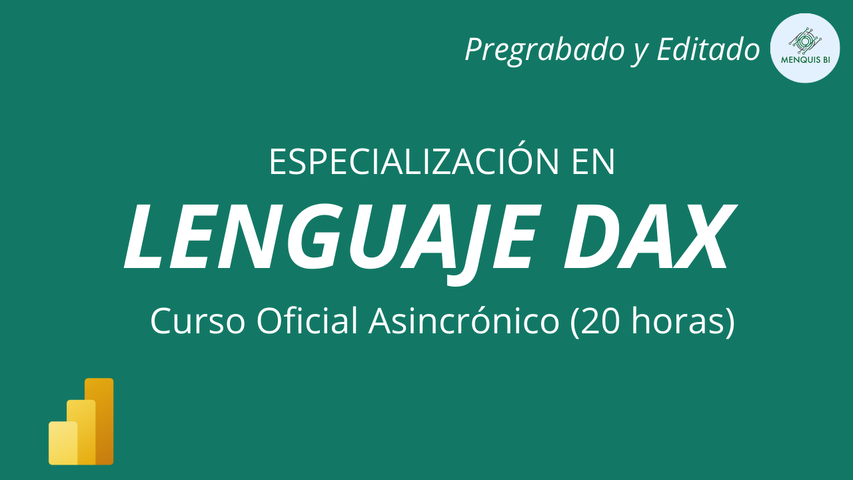 Especialización en Lenguaje DAX