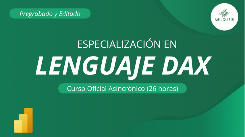Especialización en Lenguaje DAX