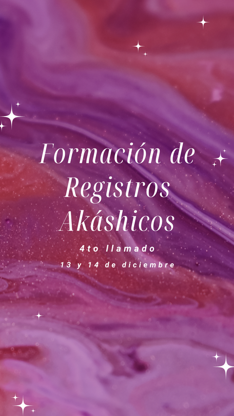 Formación de Registros Akashicos: NIVEL 1 y 2