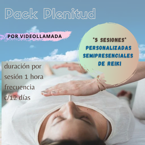 REIKI a distancia - 5 sesiones - Ahorro 20% (EXT)
