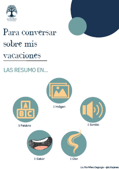 Consigna para romper el hielo post-vacaciones