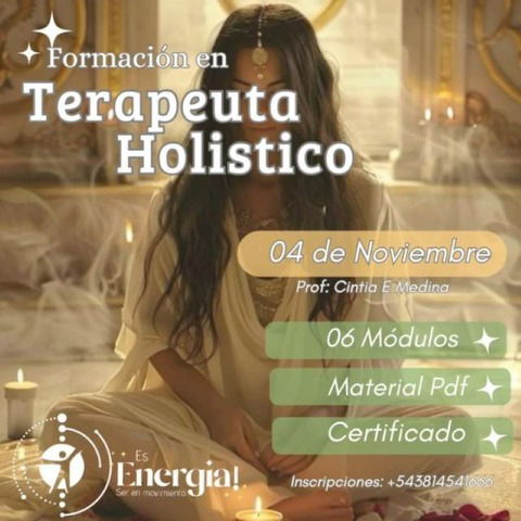 FORMACION EN TERAPEUTA HOLISTICOS