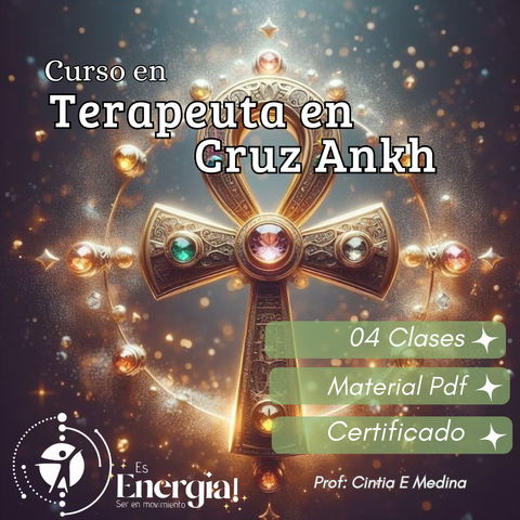 CURSO TERAPEUTA EN CRUZ ANKH