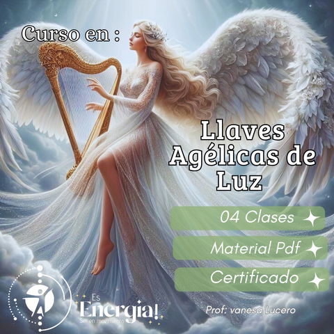 CURSO LLAVES ANGÉLICAS DE LUZ