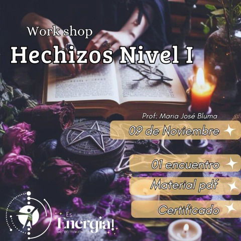 WORK SHOP HECHIZOS NIVEL I