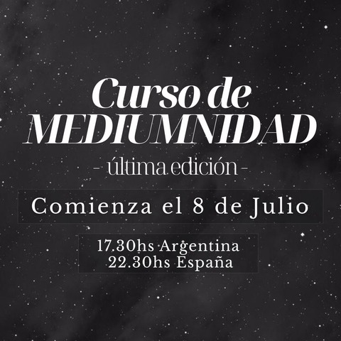 Curso de mediunidad 